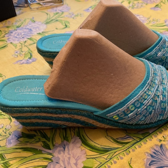 Coldwater Creek Beaded Slip ons - Picture 3 of 4